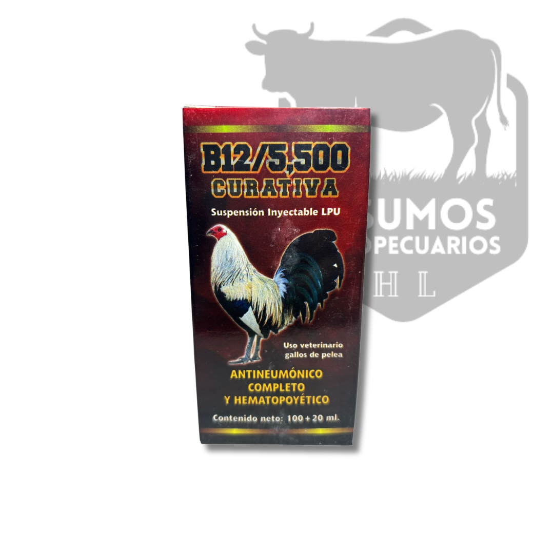 B12 / 5500 Healing - Appetite and growth stimulant Insumos Agropecuarios HL B12 / 5500 Healing - Appetite and growth stimulant Insumos Agropecuarios HL