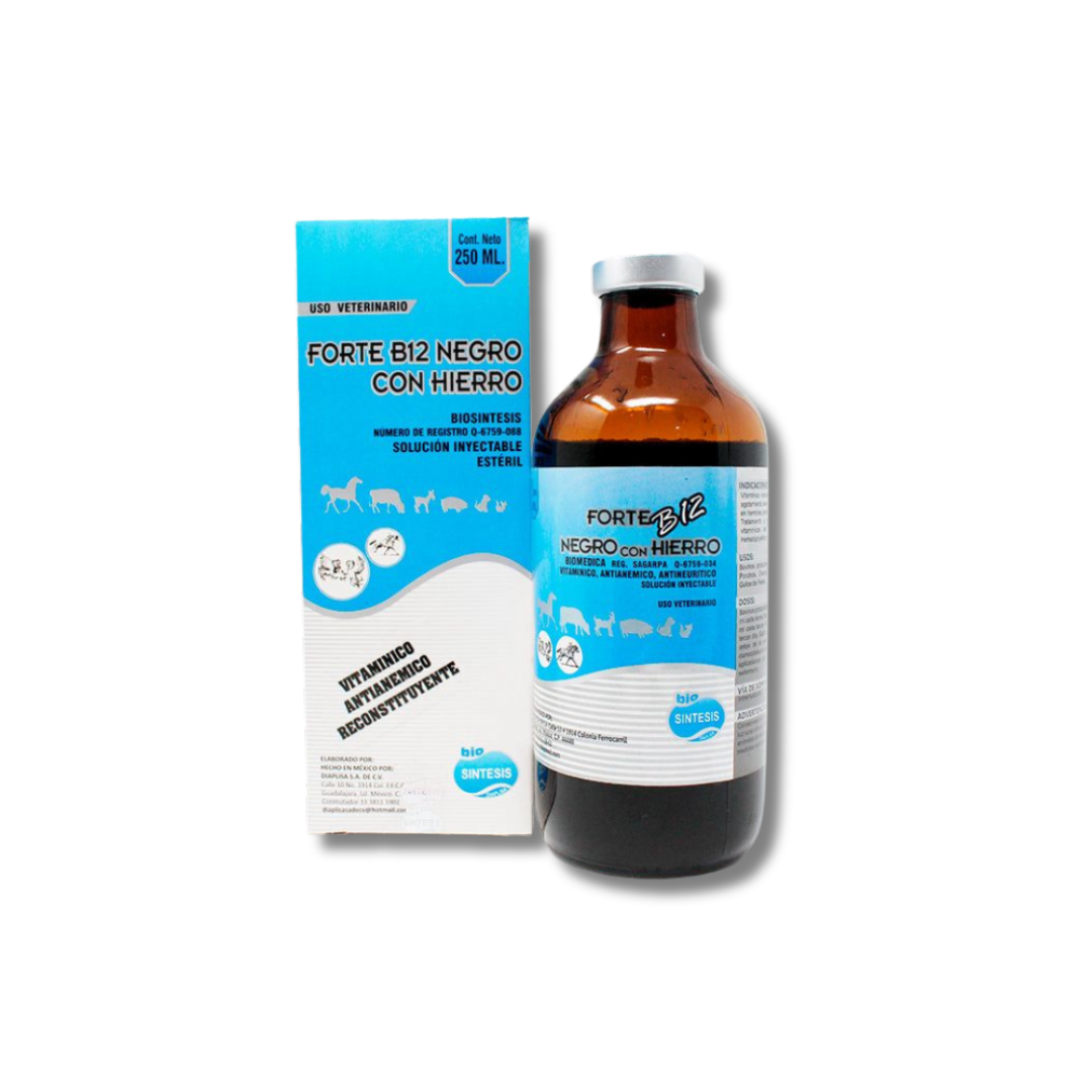 Forte B12 Negro con Hierro