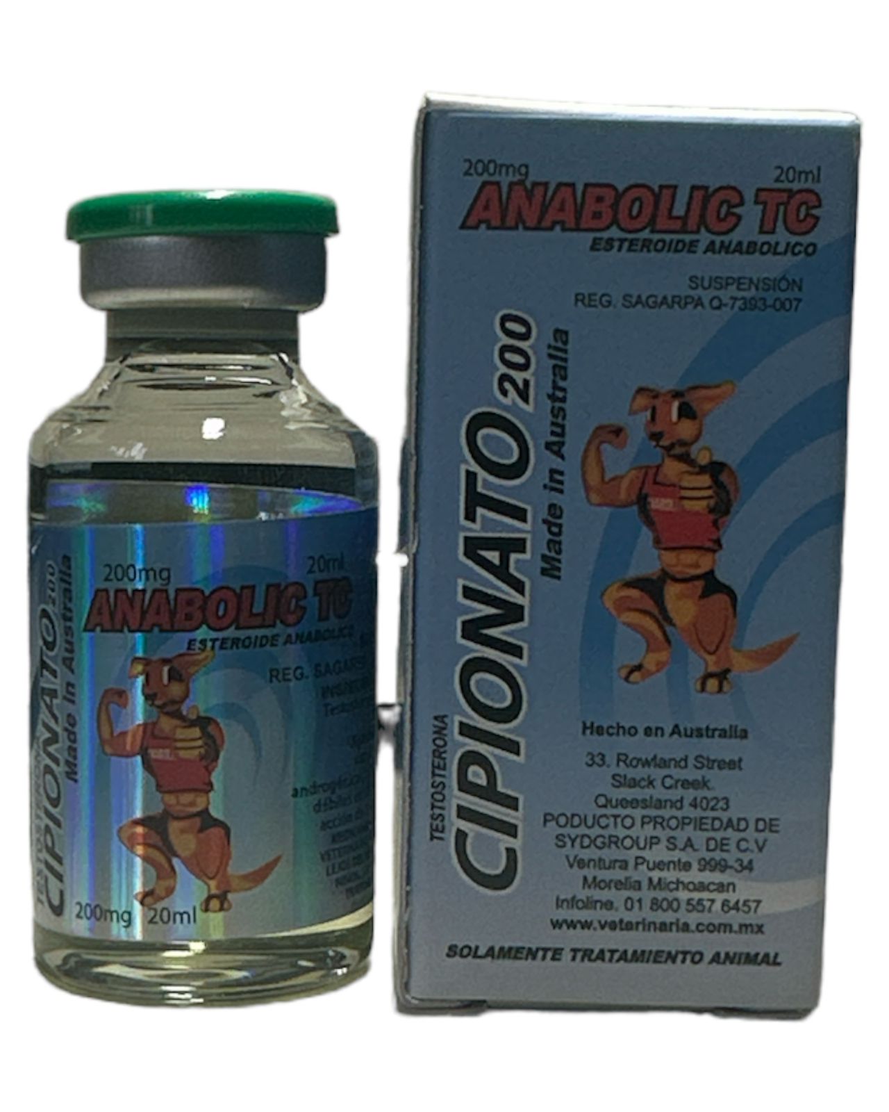 Cipionate 200 - 20 mL - Insumos Agropecuarios Hdez Leal