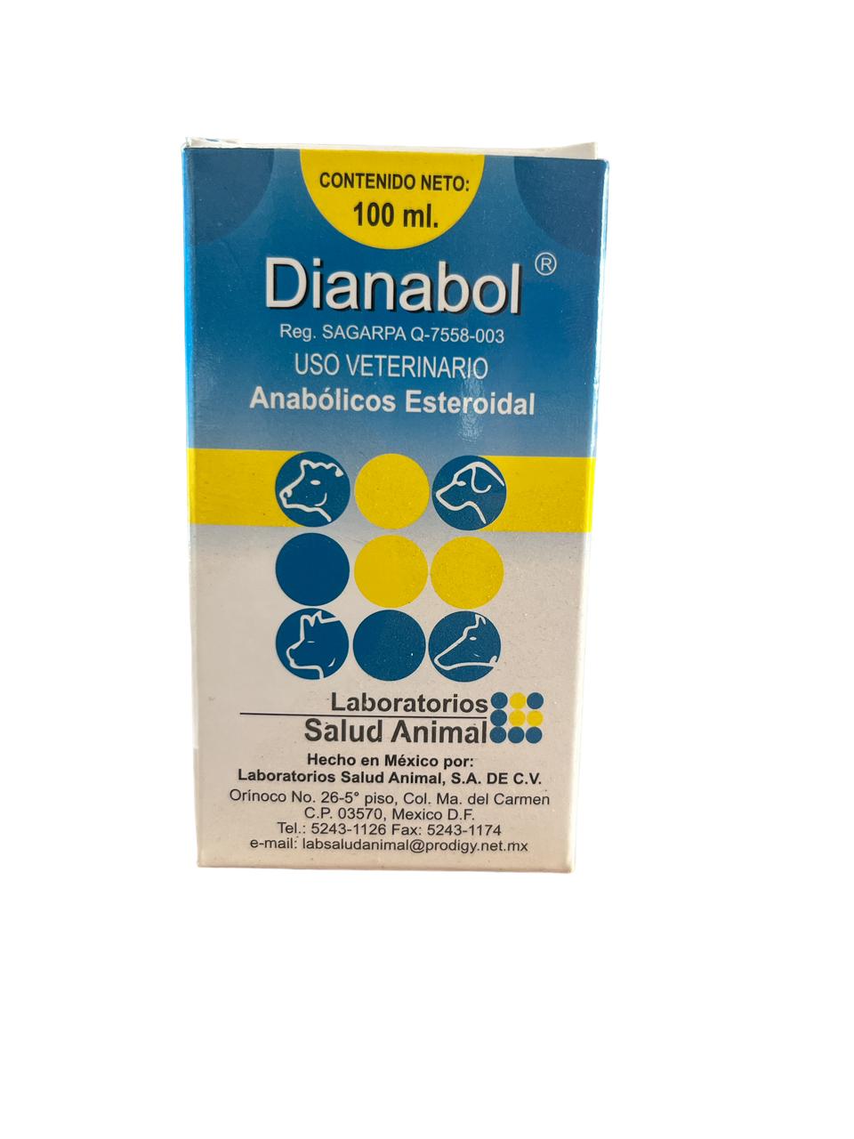 Dianabol 100mL - Insumos Agropecuarios Hdez Leal