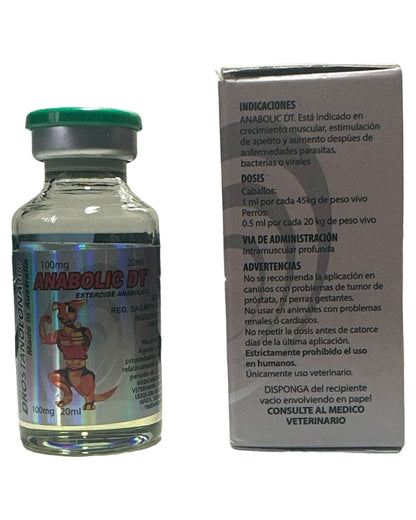 Drostanolona 100 - 20 mL - Insumos Agropecuarios Hdez Leal