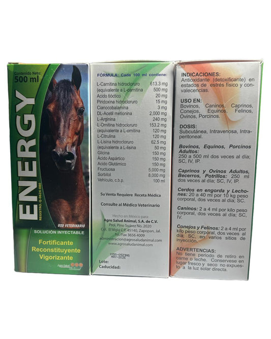 Energy 500mL - Insumos Agropecuarios Hdez Leal