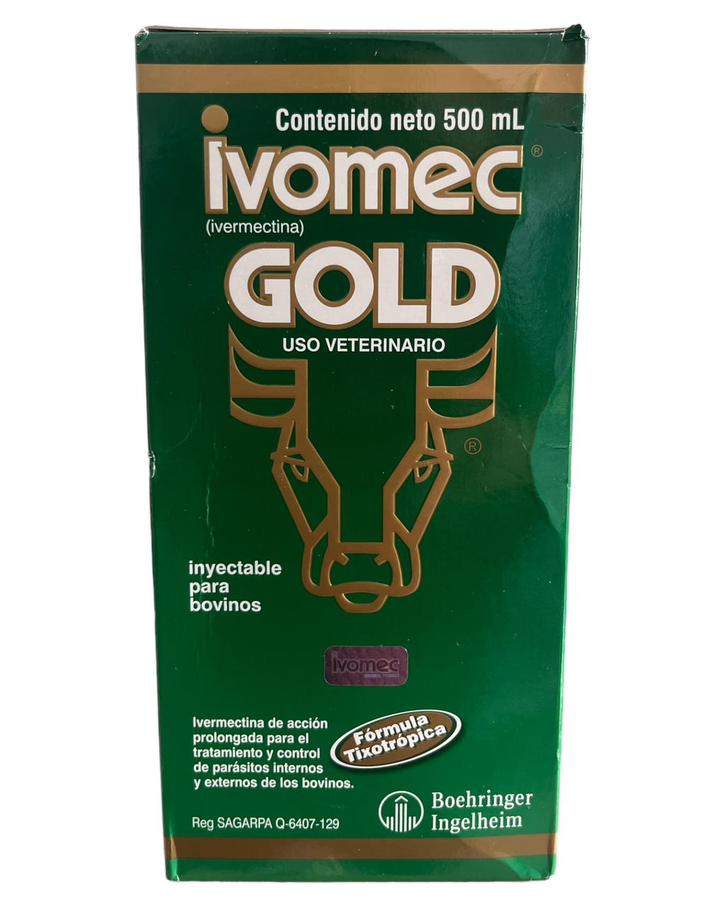 Ivomec GOLD 500mL - Insumos Agropecuarios Hdez Leal