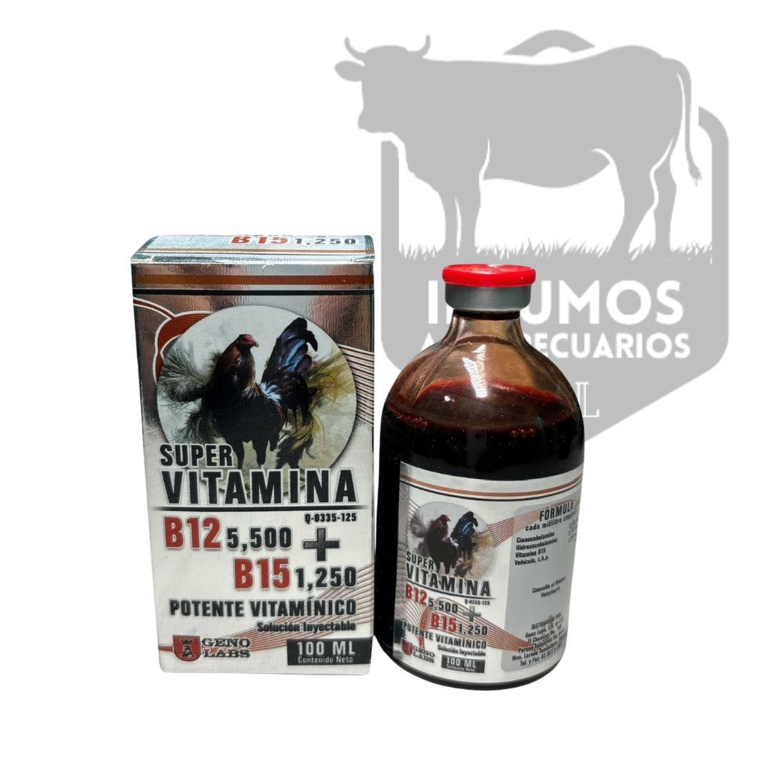 Super Vitamina B12 5500 + B15 1250