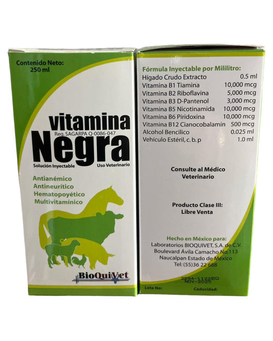 Vitamina Negra - Insumos Agropecuarios Hdez Leal