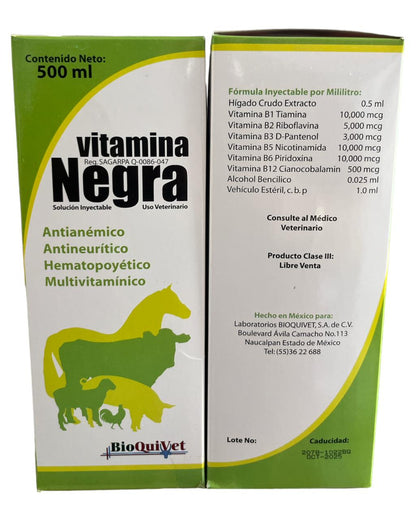 Vitamina Negra - Insumos Agropecuarios Hdez Leal