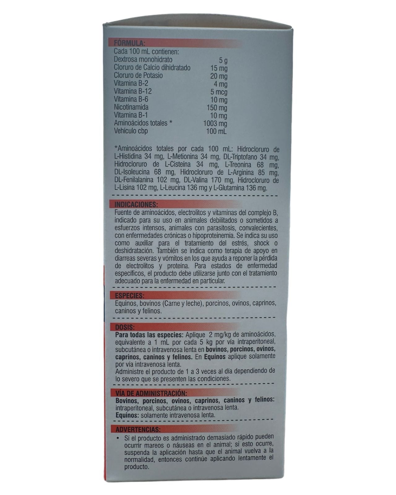 Complenay Amino MAX 250mL - Insumos Agropecuarios Hdez Leal